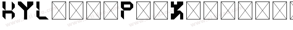 HYLiangPinXian字体转换