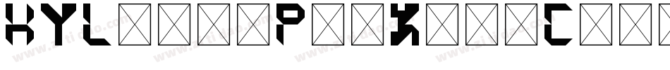 HYLiangPinXianCu字体转换