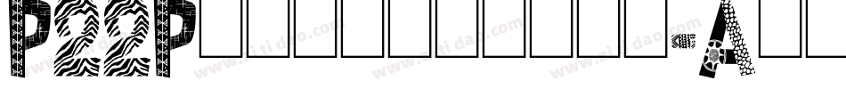 P22Petroglyphs-African字体转换