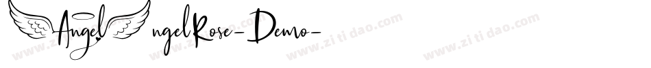 AngelRose-Demo字体转换