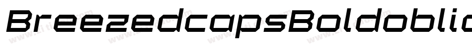 BreezedcapsBoldoblique-Epvj字体转换