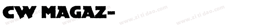 CW_MAGAZ字体转换