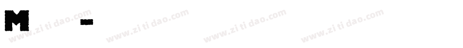 Magazin字体转换