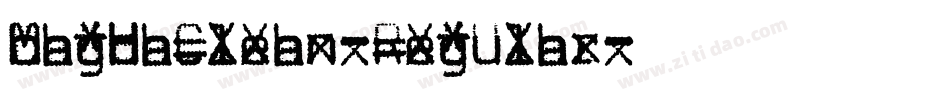 MagdaClean-Regular字体转换