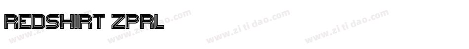 RedShirt-Zprl字体转换