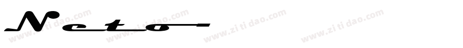 Neto字体转换