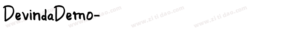 DevindaDemo字体转换