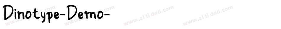 Dinotype-Demo字体转换 Dinotype-Demo字体转换