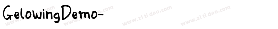 GelowingDemo字体转换