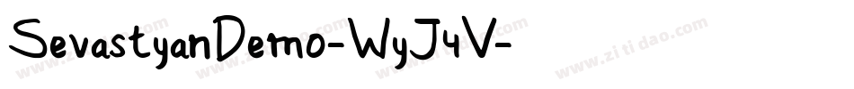 SevastyanDemo-WyJ4V字体转换