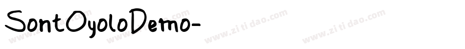 SontOyoloDemo字体转换
