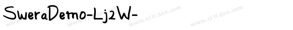 SweraDemo-Lj2W字体转换