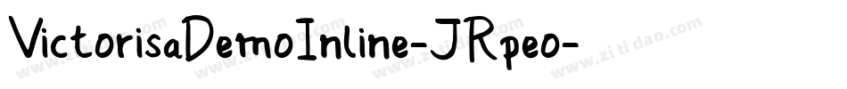 VictorisaDemoInline-JRpeo字体转换