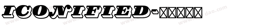 Iconified字体转换