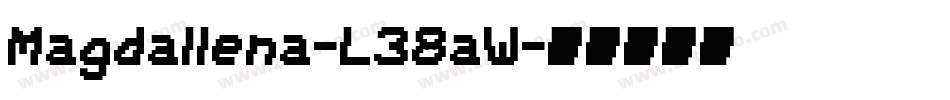 Magdallena-L38aW字体转换
