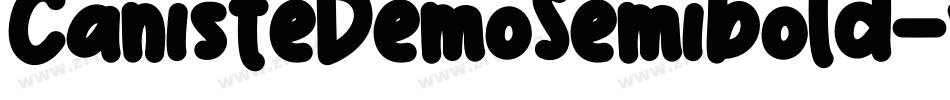 CanisteDemoSemibold-vLAZ字体转换