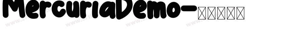 MercuriaDemo字体转换