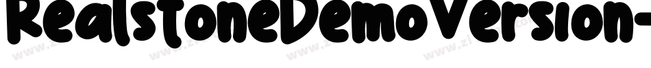 RealstoneDemoVersion-PDBP字体转换