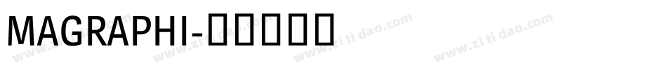 MAGRAPHI字体转换