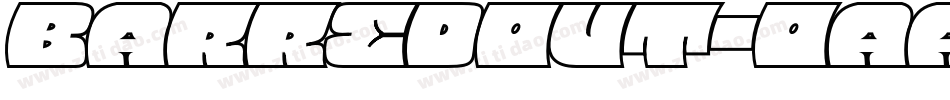 BarredOut-OAAe字体转换 BarredOut-OAAe字体转换