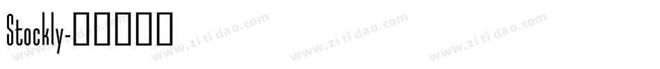 Stockly字体转换