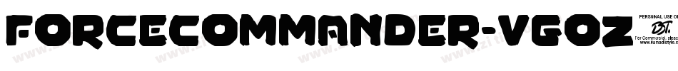 ForceCommander-VGOZ6字体转换