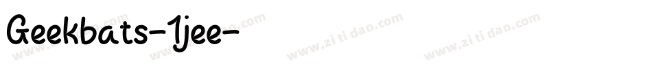 Geekbats-1jee字体转换