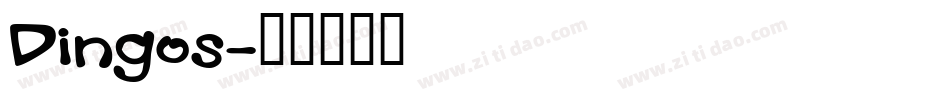 Dingos字体转换