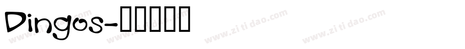 Dingos字体转换