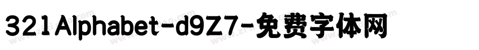 321Alphabet-d9Z7字体转换