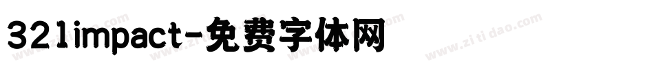 321impact字体转换