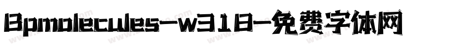 Bpmolecules-w318字体转换