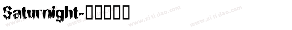 Saturnight字体转换