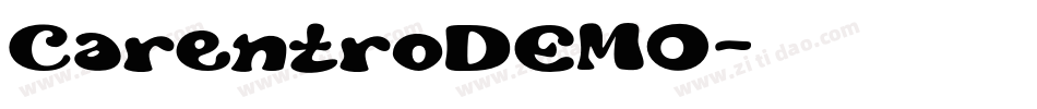 CarentroDEMO字体转换