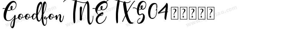 GoodfonT-NET-XS04字体转换