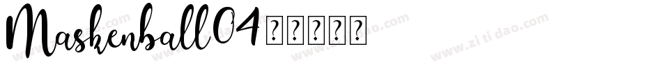 Maskenball04字体转换