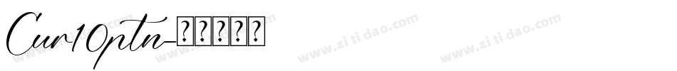 Cur10ptn字体转换