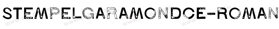 StempelGaramondCE-Roman字体转换