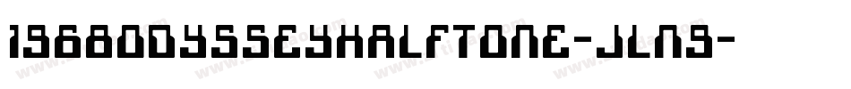 1968OdysseyHalftone-jln9字体转换