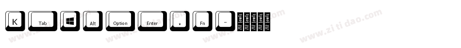Keyboard字体转换