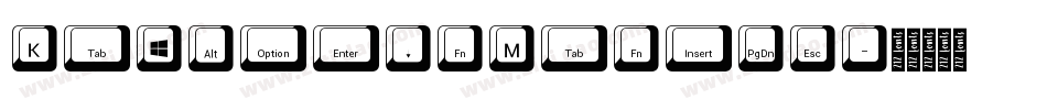 KeyboardMedium字体转换