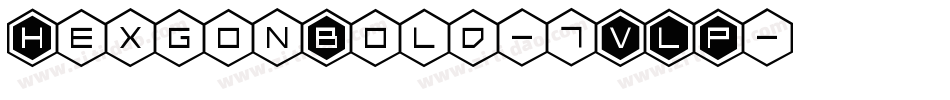 HexgonBold-7VLP字体转换