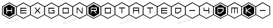 HexgonRotated-4DmK字体转换