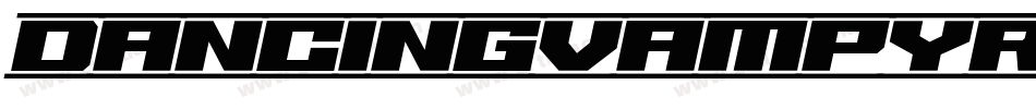Dancingvampyrish-mP62字体转换