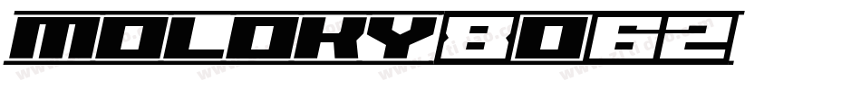 Moloky-8O62字体转换