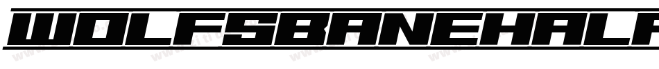 WolfsBaneHalftone-9R62字体转换