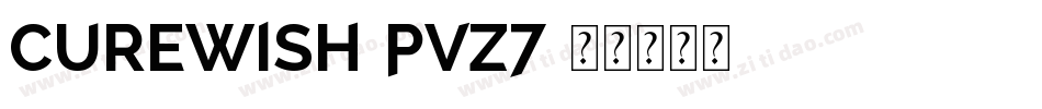 CureWish-PVz7字体转换
