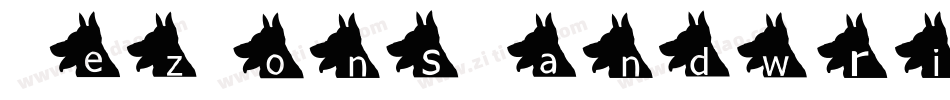 AezJonsHandwriting-q3Jx字体转换