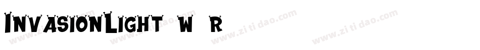 InvasionLight-w9r9字体转换