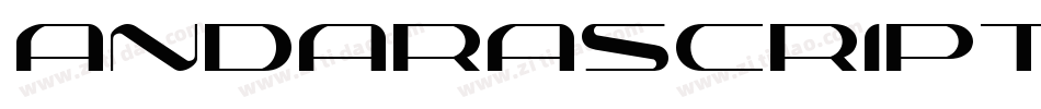 AndaraScriptDemo-R27A字体转换